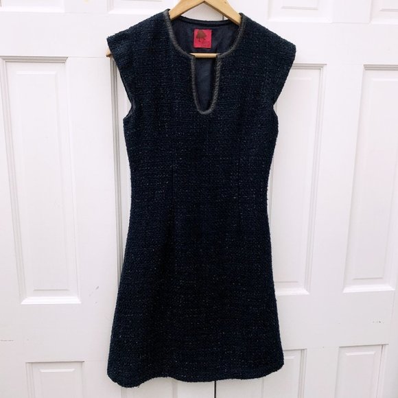 Juliette Longuet Cardif Navy Dress - Picture 2 of 9